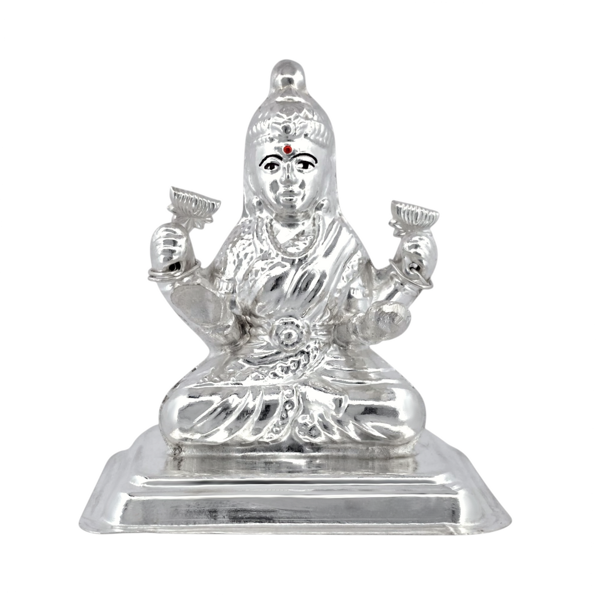 Silver Lakshmi Maa Idol