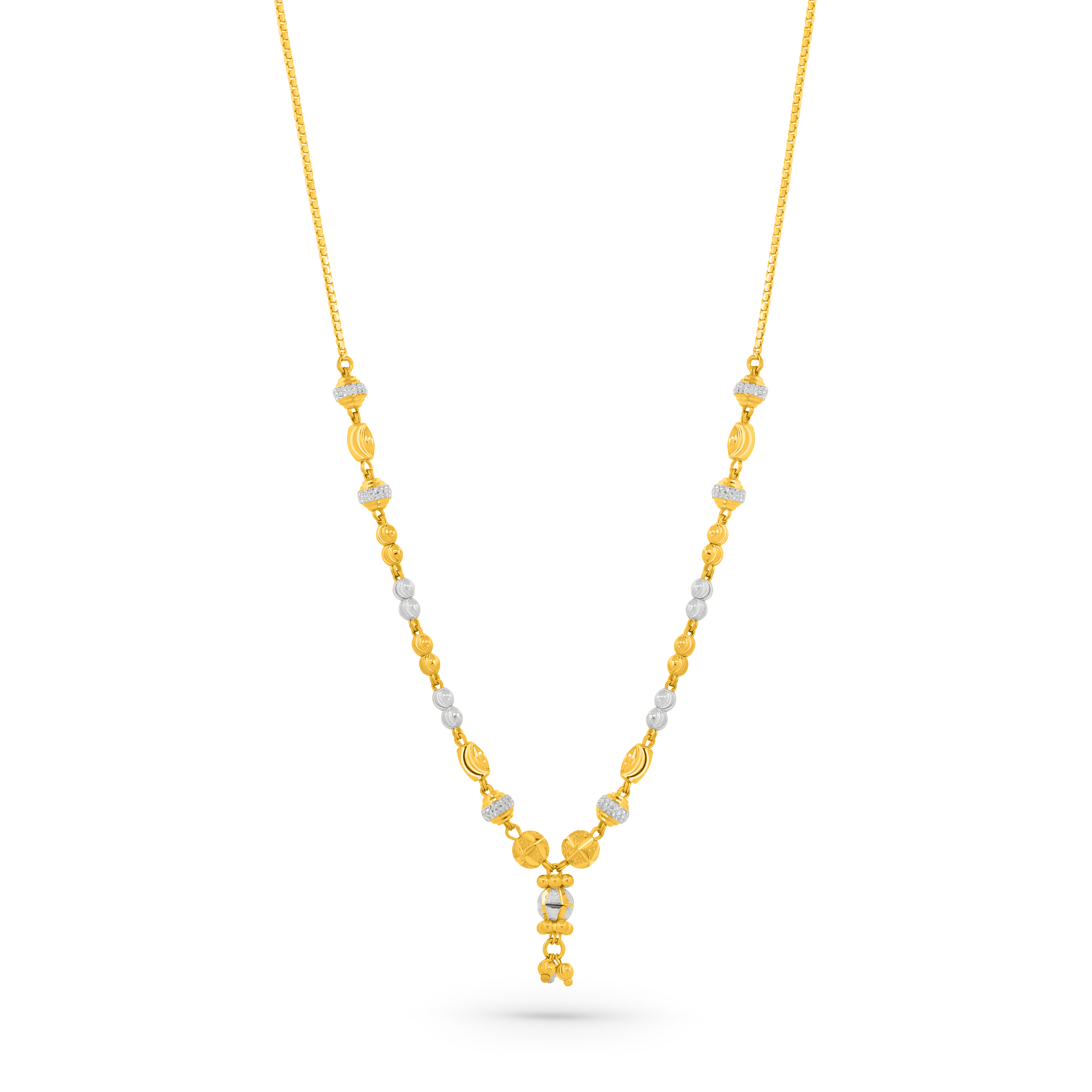 22K Gold Radiant Gold Necklace