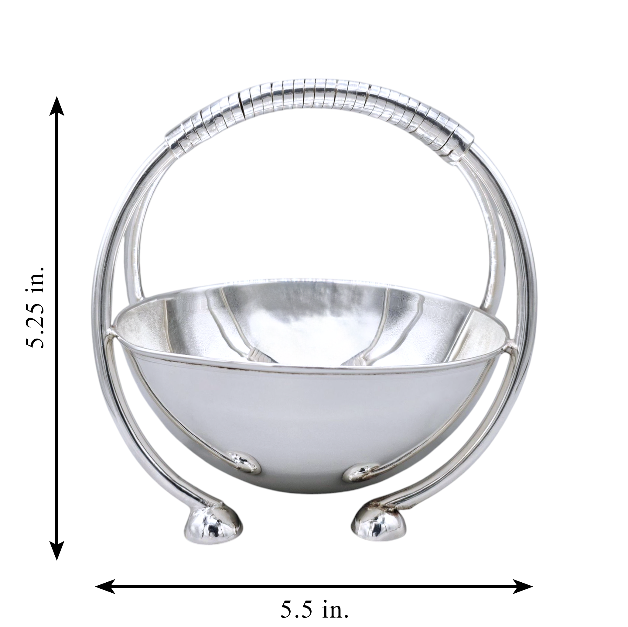 Silver Fruit Bowl