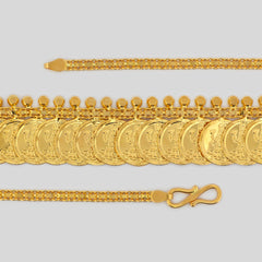 22k Gold Laxmi Necklace