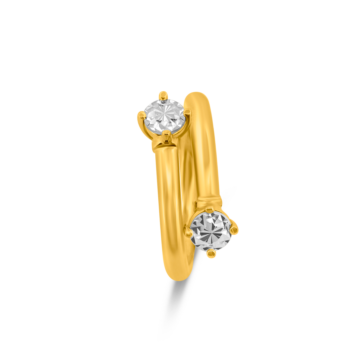 22K Gold Wrap Ring