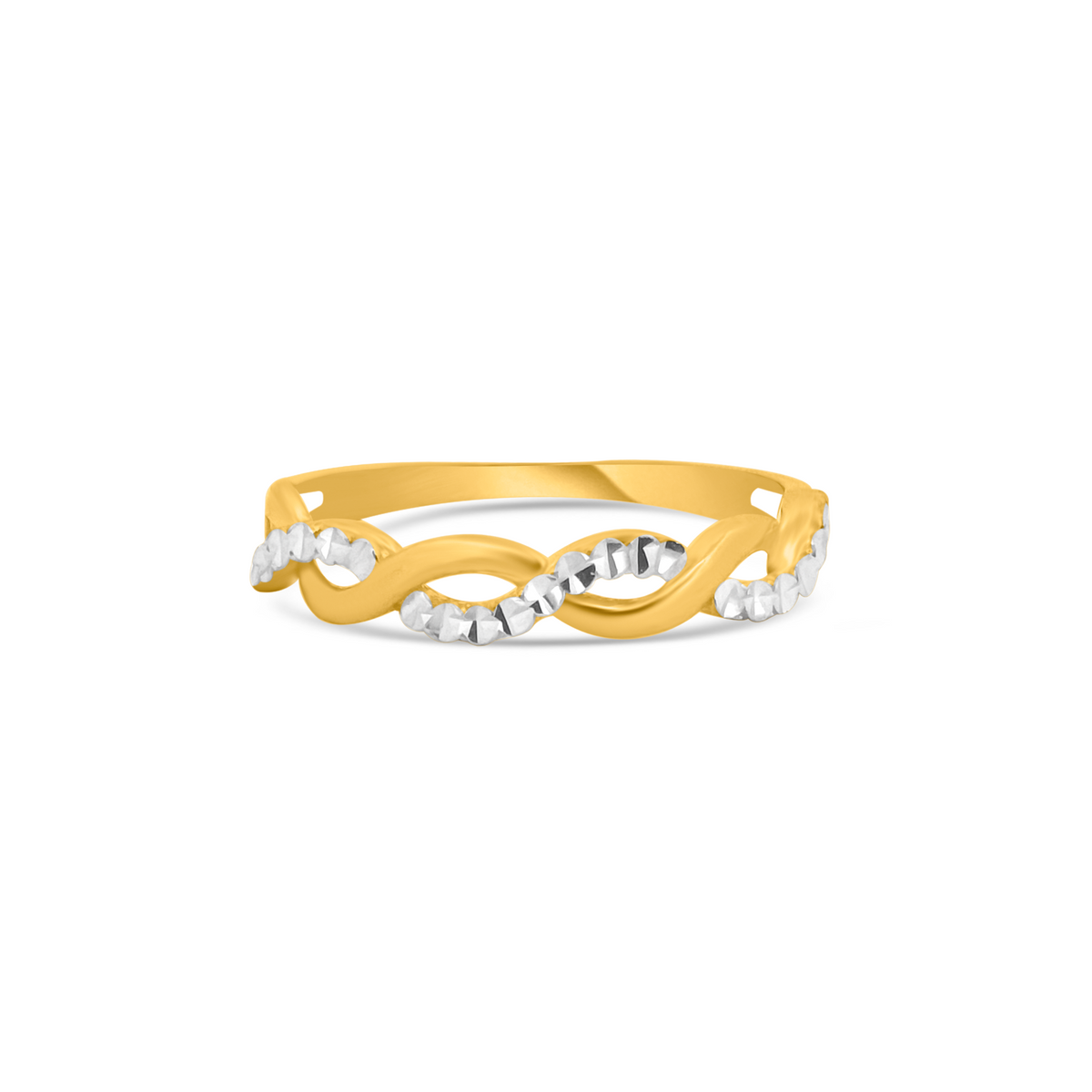 22K Gold Twist Ring