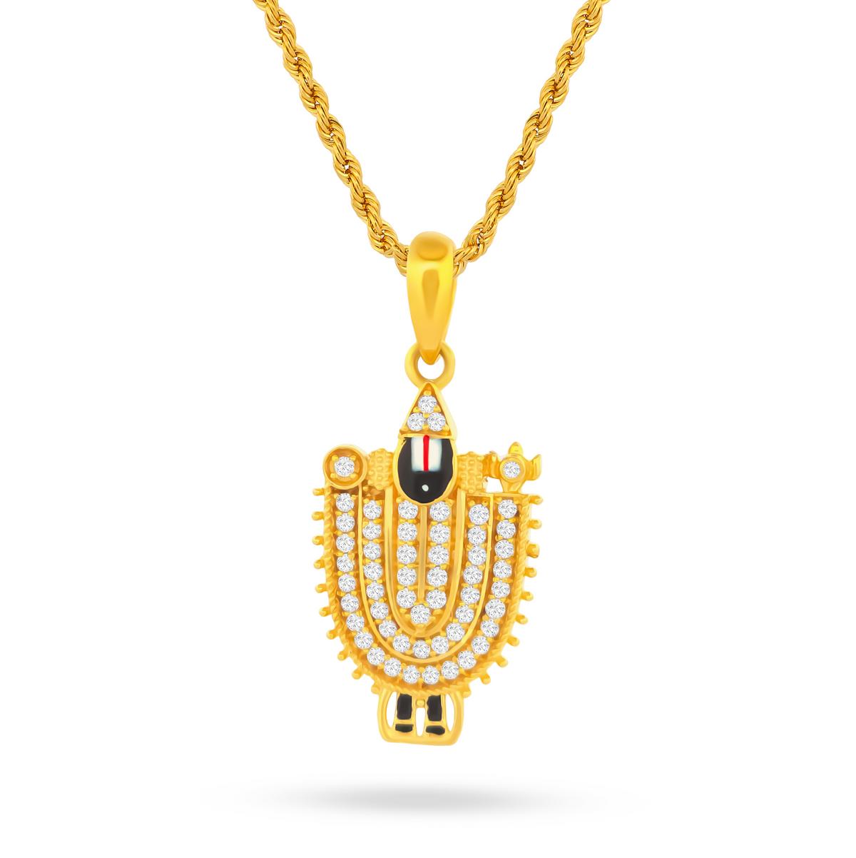 22K Gold Exquisite Lord Venkateswara Pendant