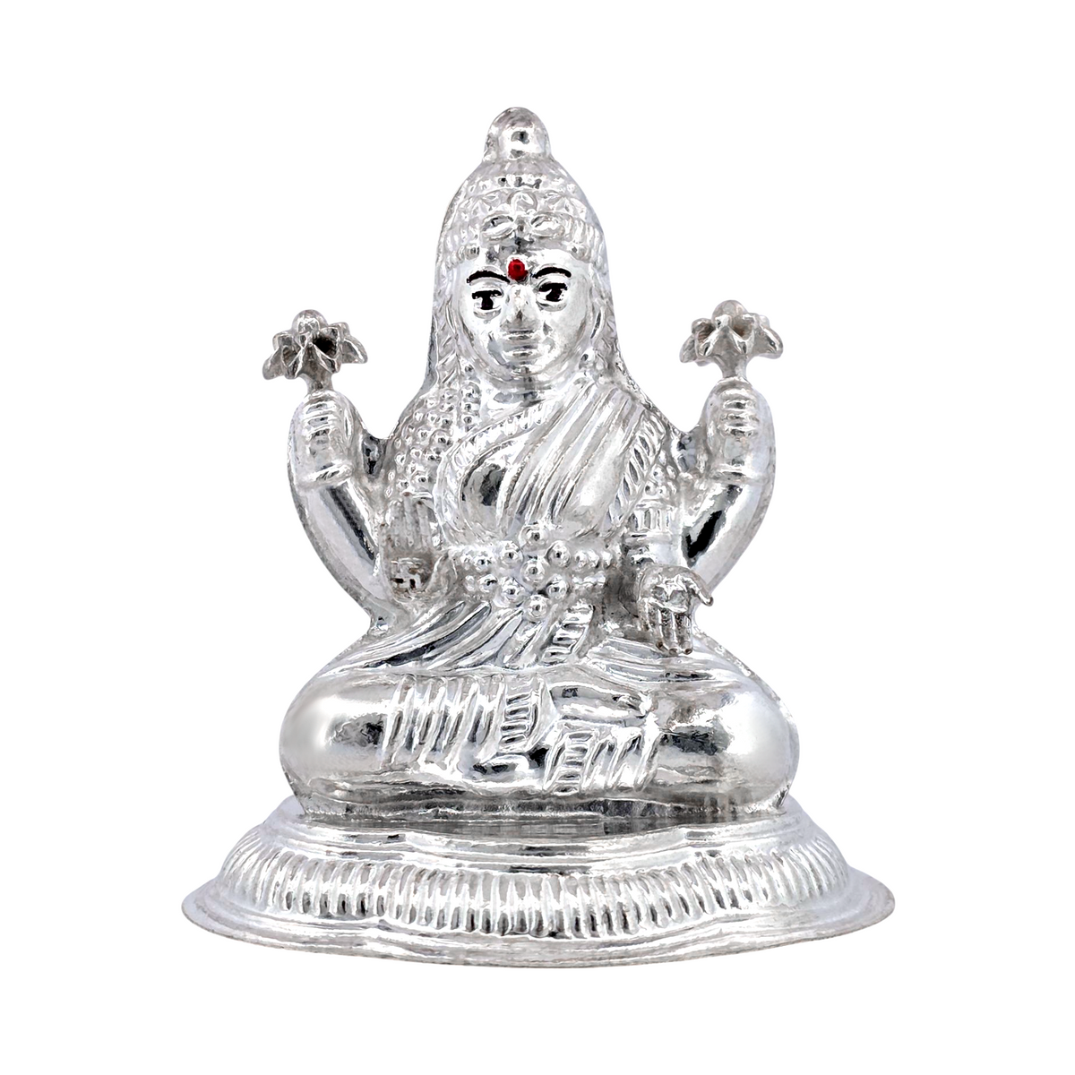 Silver Lakshmi Idol