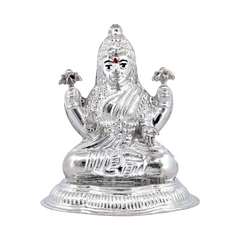 Silver Lakshmi Idol