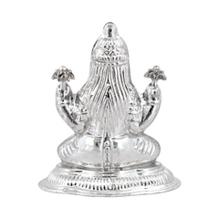 Silver Lakshmi Idol