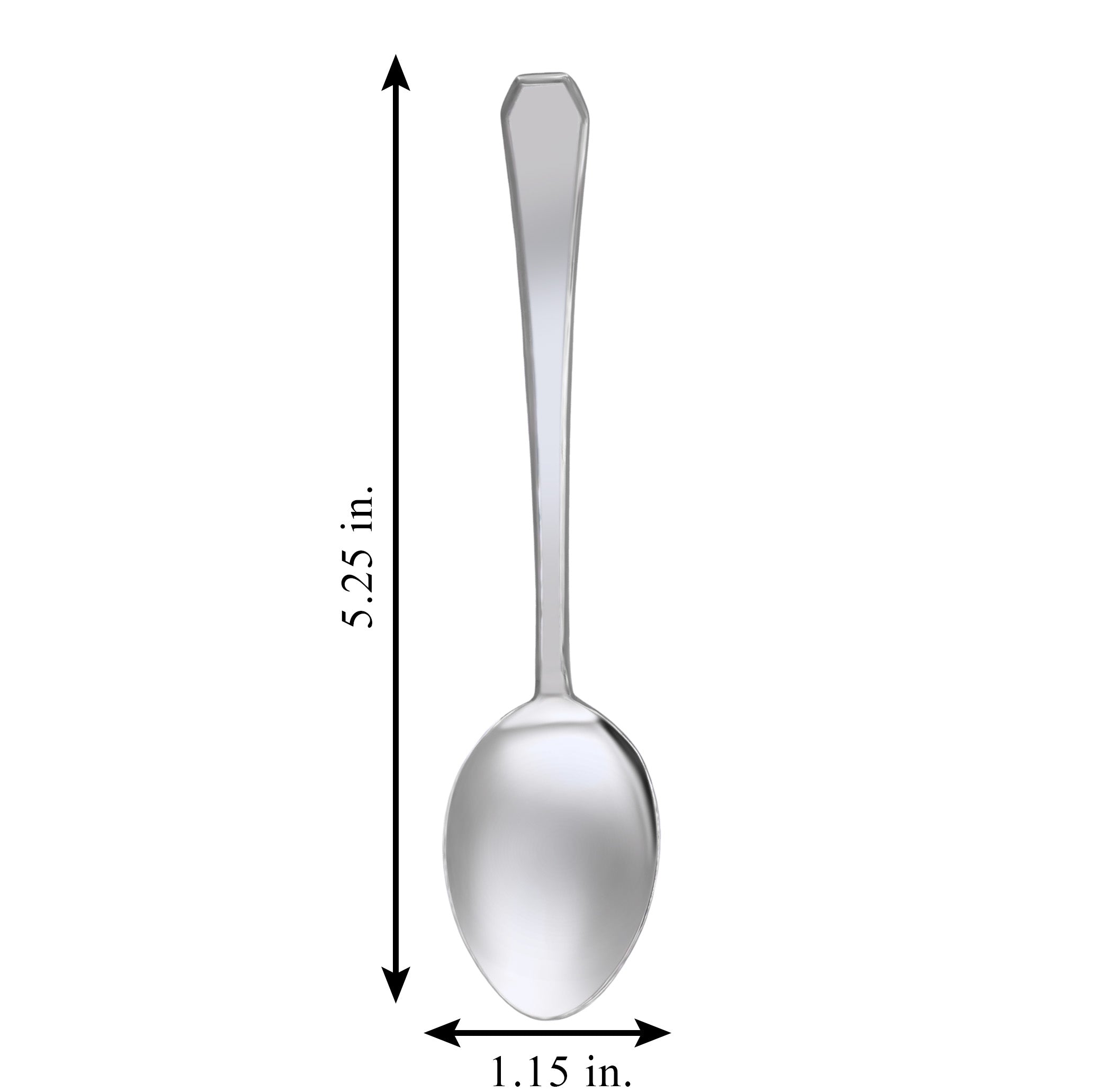Silver Classic Plain Spoon
