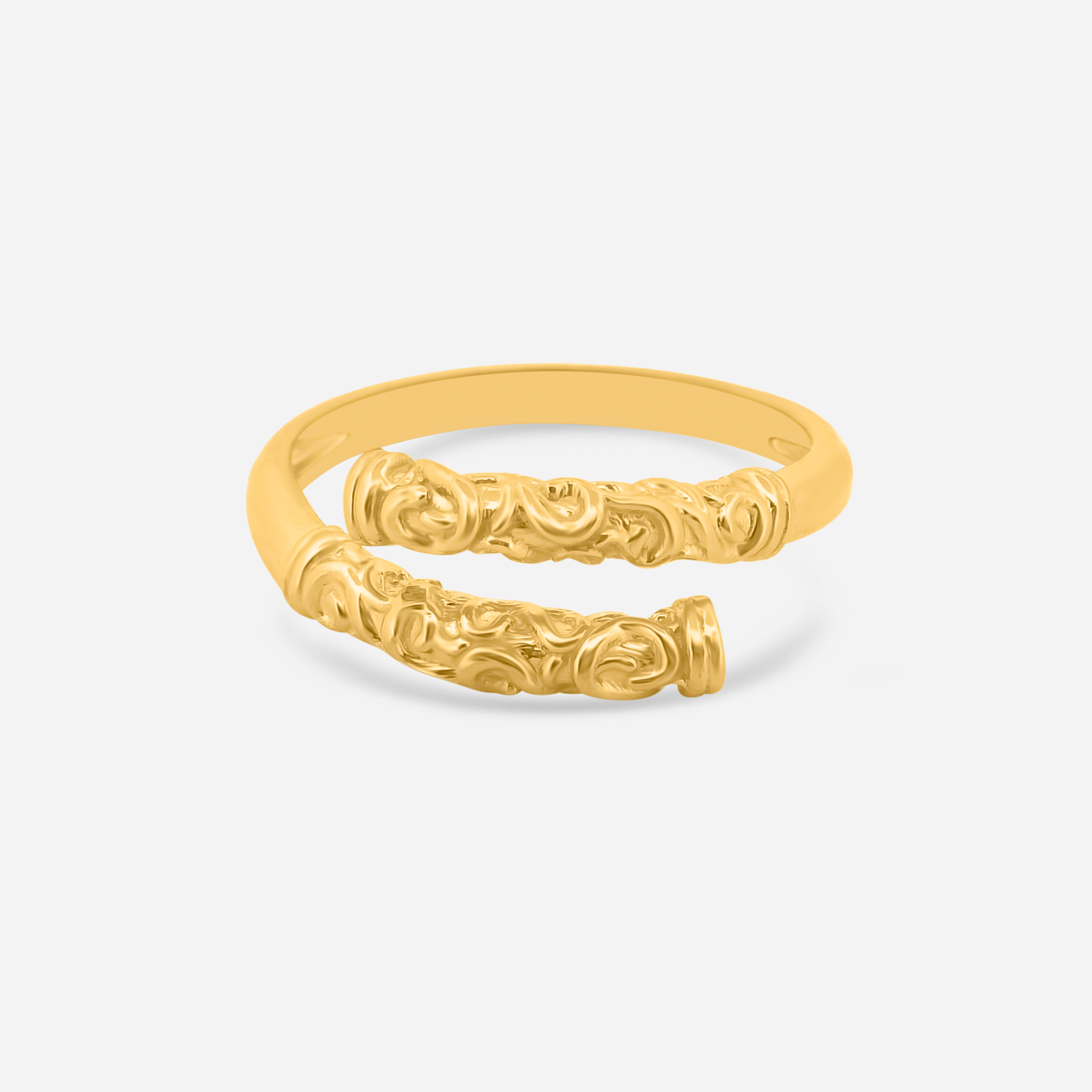 22K Gold Wrap Ring