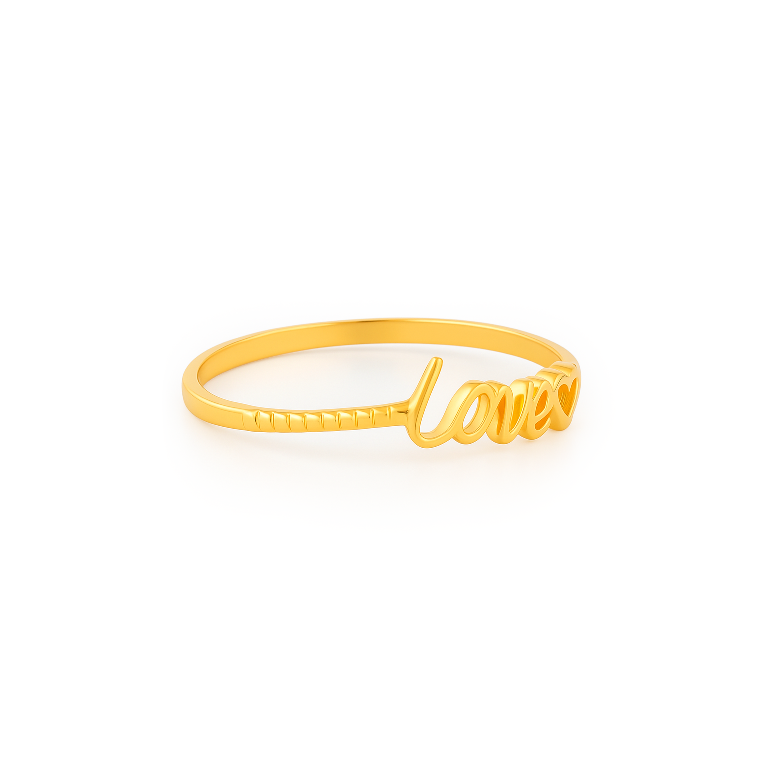 22K Gold Love Ring