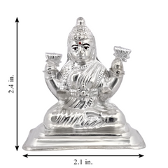 Silver Lakshmi Mata Idol