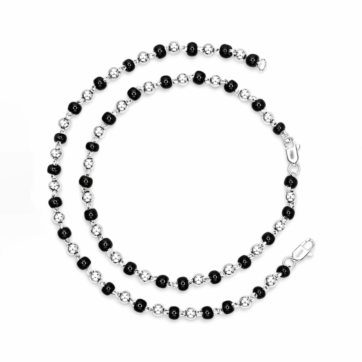 Silver Nazariyas Bracelets - Set of 2