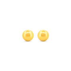 22K Gold Sleek & Stylish Stud Earrings