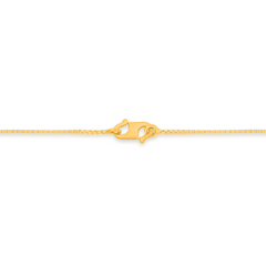 22K Gold Royal Teardrop Necklace
