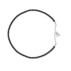 Silver Beaded Nazariyas Bracelets - Set of 2