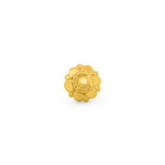 22K Gold Rose Nose Pin
