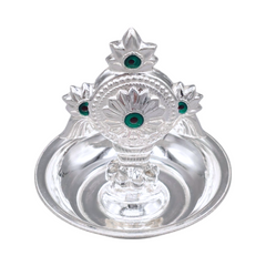 Silver Chakra Incense Holder