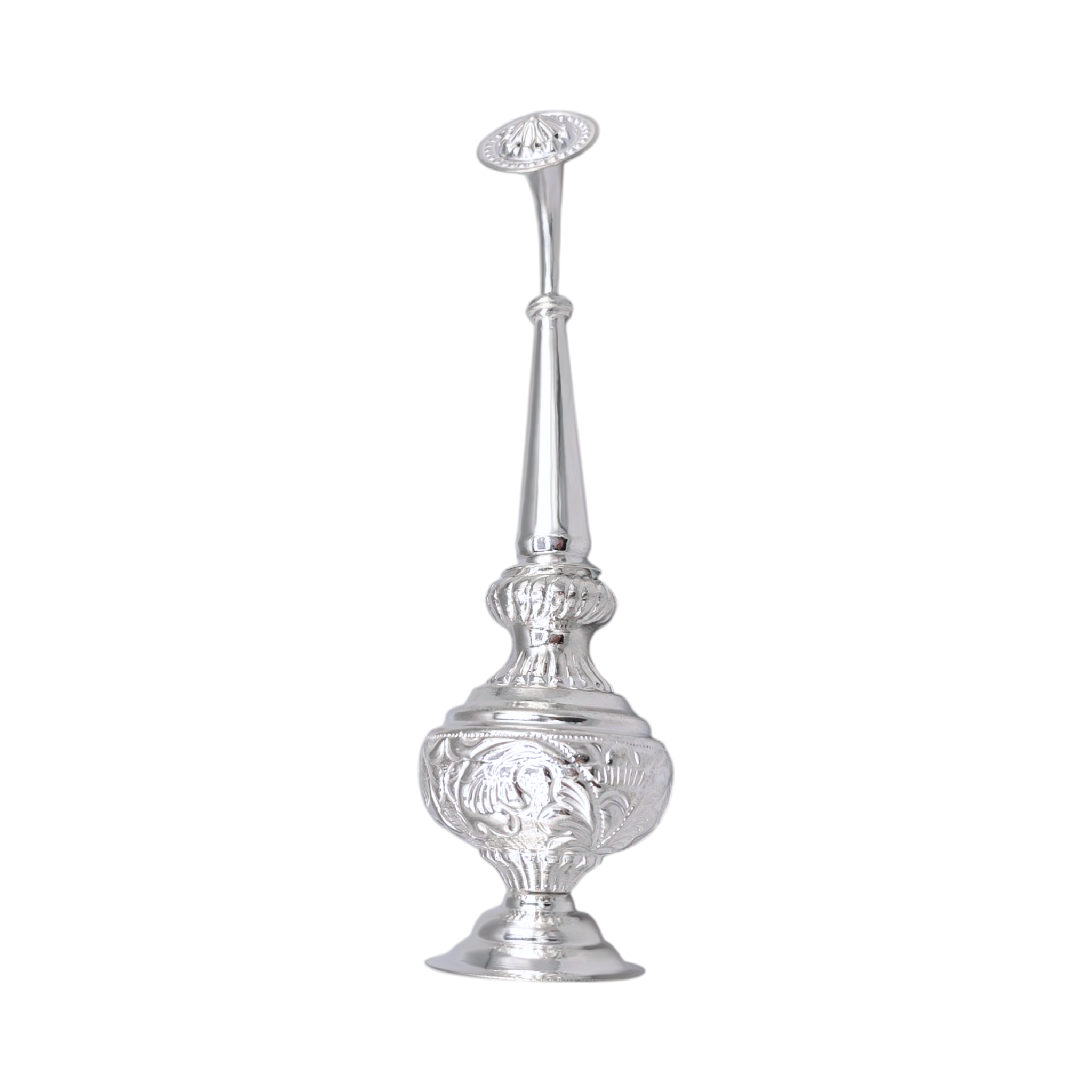 Silver Elegant Rose Water Sprinkler - Gulab Pash