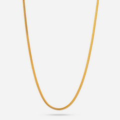 22K Gold Foxtail Dragon Chain - 14"