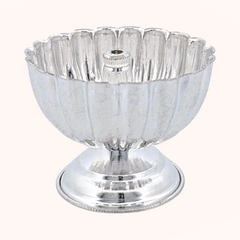 Silver Petal Oil lamp