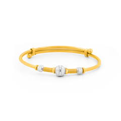 22K Gold Baby Adjustable Bangles