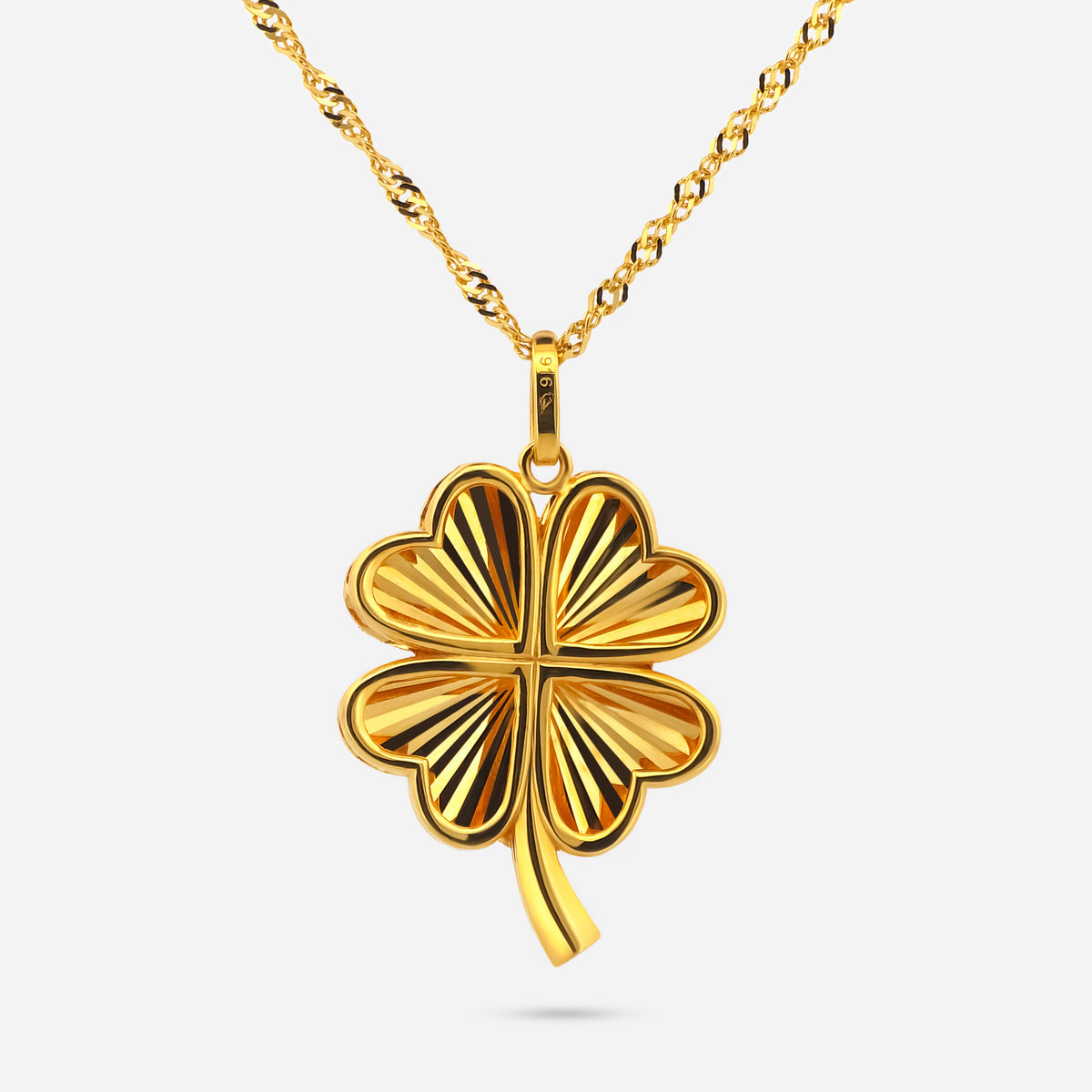 22K Gold Leaf Pendant
