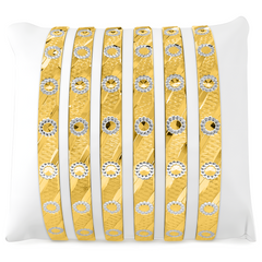 22K Gold Layer Bangles - Set of 2