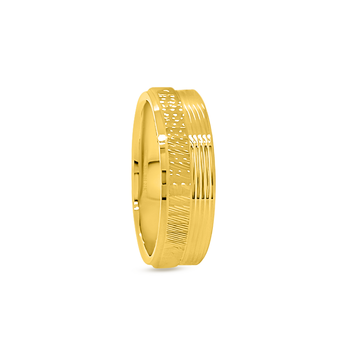 22K Gold AU Wedding Band