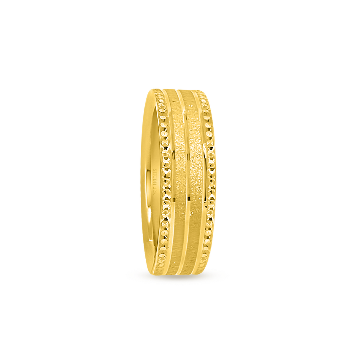 22K Gold Wedding Band