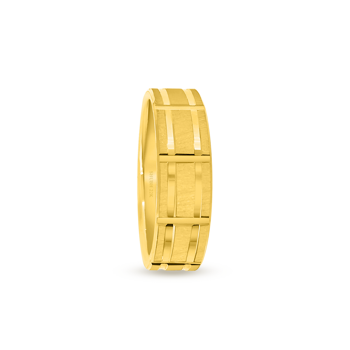 22K Gold Everyday Simple Wedding Band