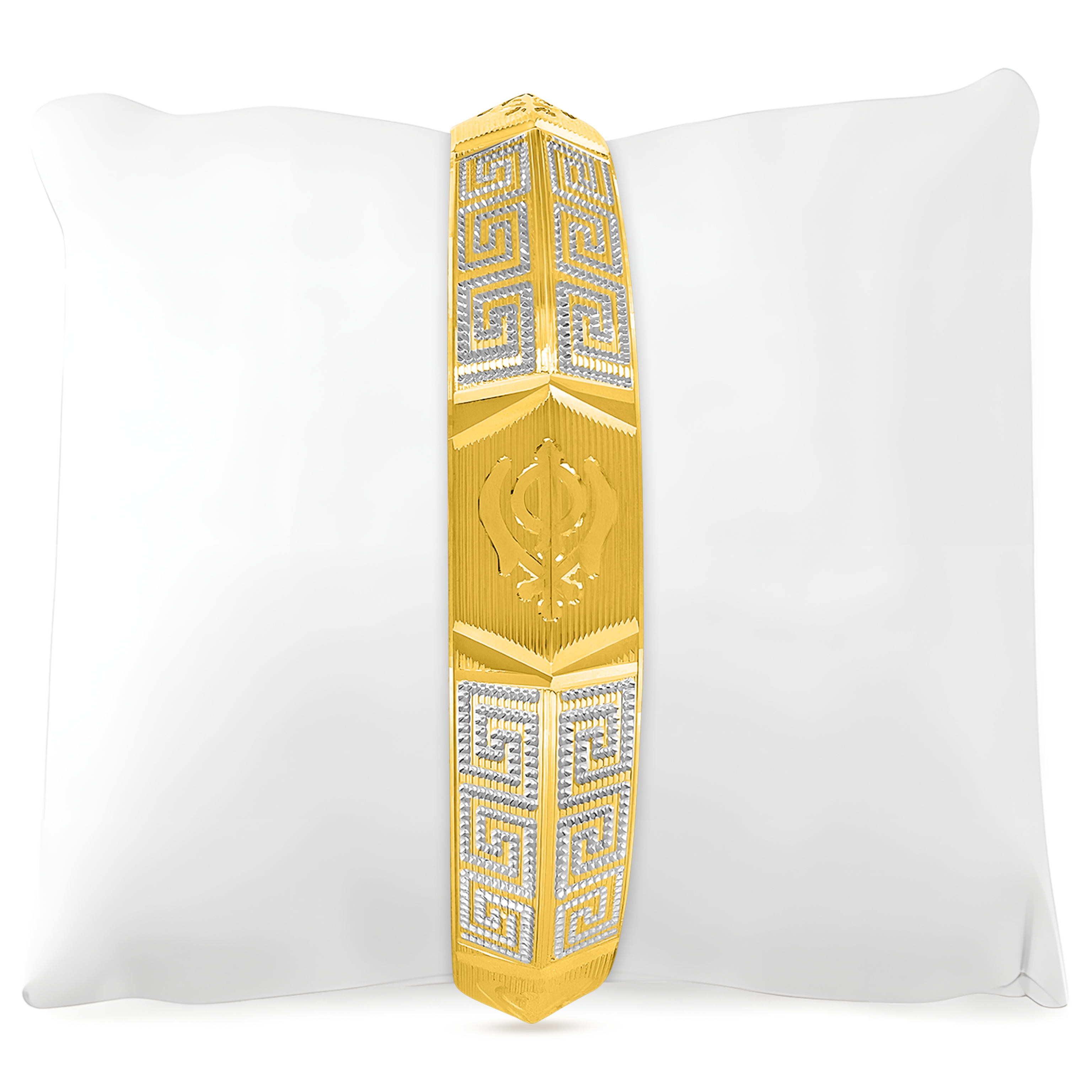 22K Gold Khanda V Kada