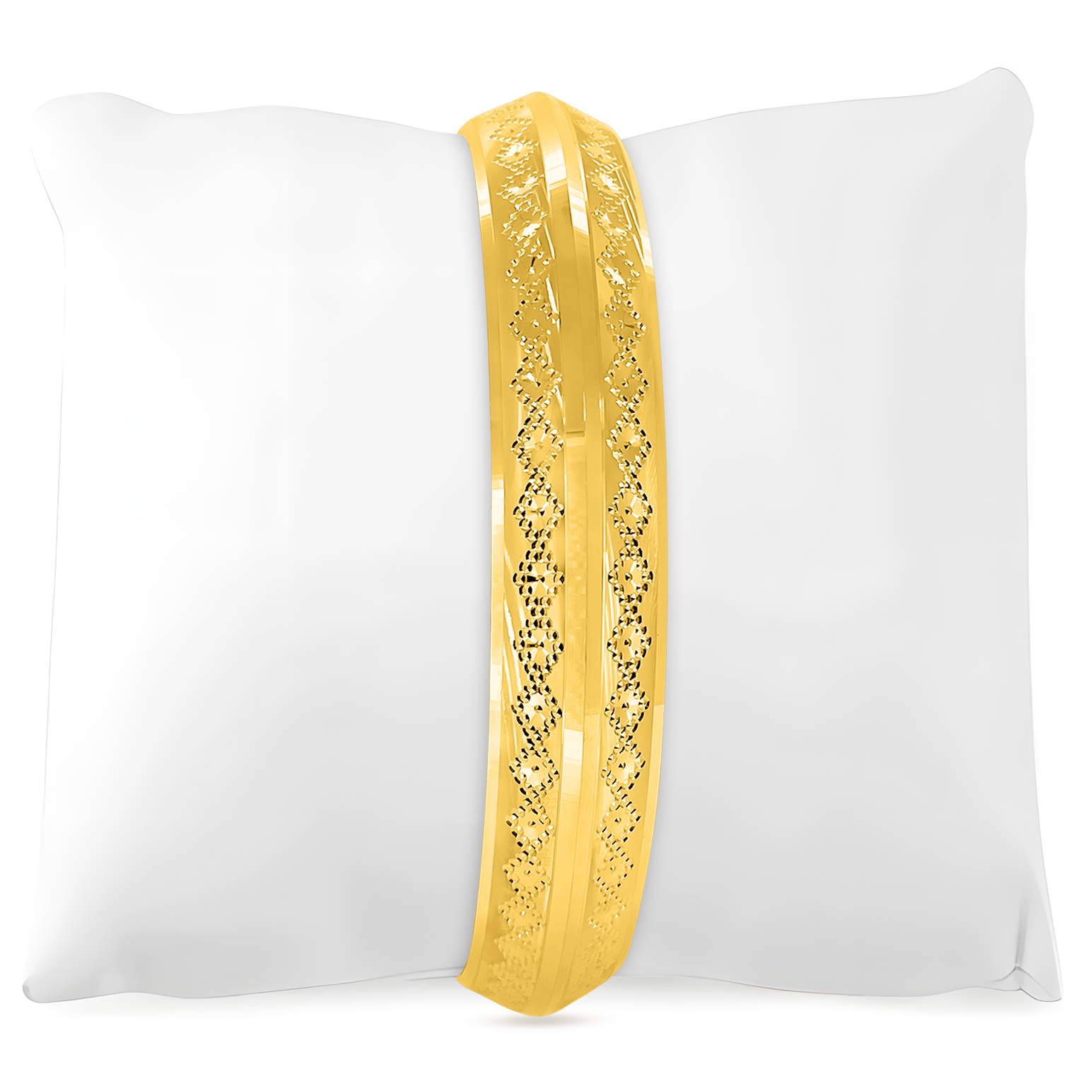 22K Gold Barfe Kada