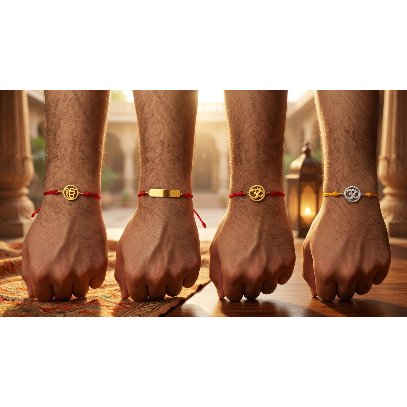 925 Silver OM Bracelet