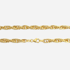 14K Gold Thick Rope Chain - 18"