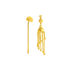 22K Gold Sui Dhaga Earrings