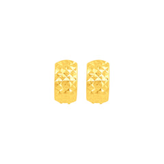 22K Gold Clip-On Earrings