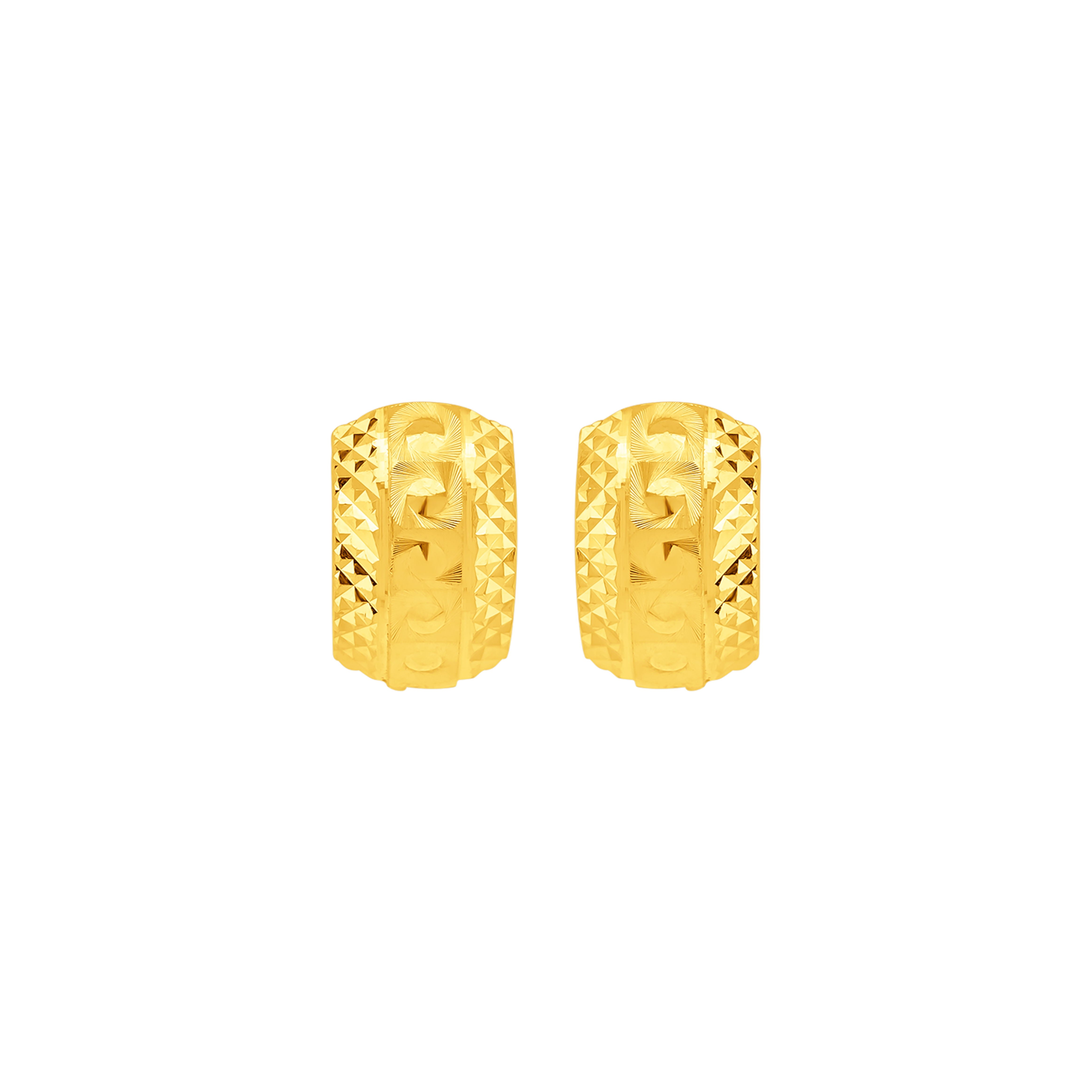 22K Gold Clip-On Earrings