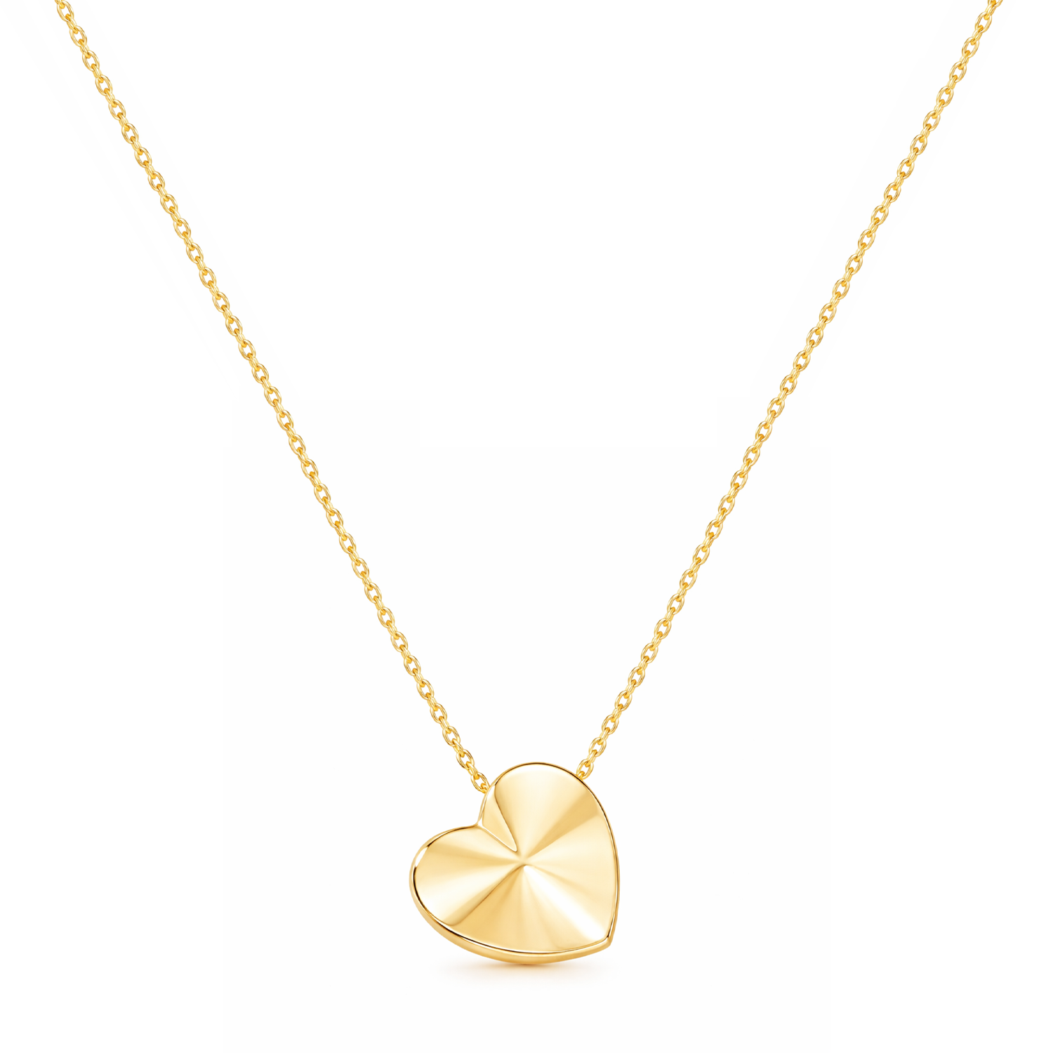 14K Gold Eternal Heart Necklace