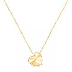 14K Gold Eternal Heart Necklace